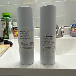 Two things of curology face cream